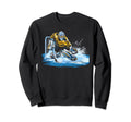 Ice Hockey Goalie Goaltender Keeper Sweatshirt - Novelty Apparel Men Women - T-Shirt, Sweatshirt, Hoodie
