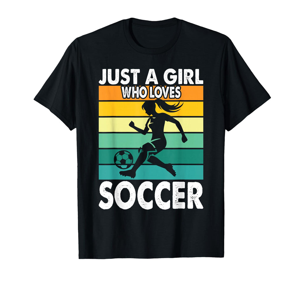 Just Who Loves Soccer Soccer T-Shirt - Graphic Print for Adults - T-Shirt, Sweatshirt, Hoodie
