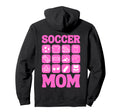 Soccer Mom Icons Soccer Hoodie - Aesthetic Graphic for Adults - T-Shirt, Sweatshirt, Hoodie
