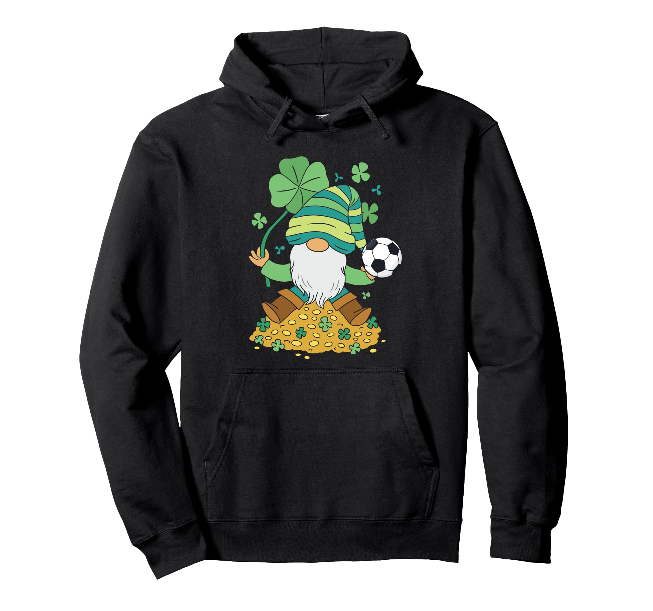 Soccer Gnomes Soccer Player Football Hoodie - Trendy Graphic Unisex - T-Shirt, Sweatshirt, Hoodie