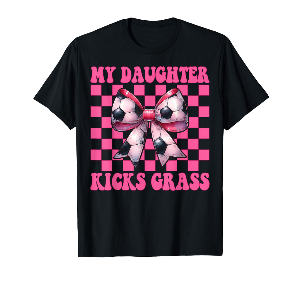 Soccer Mom Mothers Day Coquette Bow T-Shirt - Fun Novelty Design Men Women - T-Shirt, Sweatshirt, Hoodie