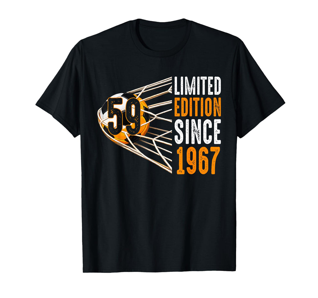Soccer 59 Years Old Since 1967 59Th T-Shirt - Novelty Apparel Men Women - T-Shirt, Sweatshirt, Hoodie