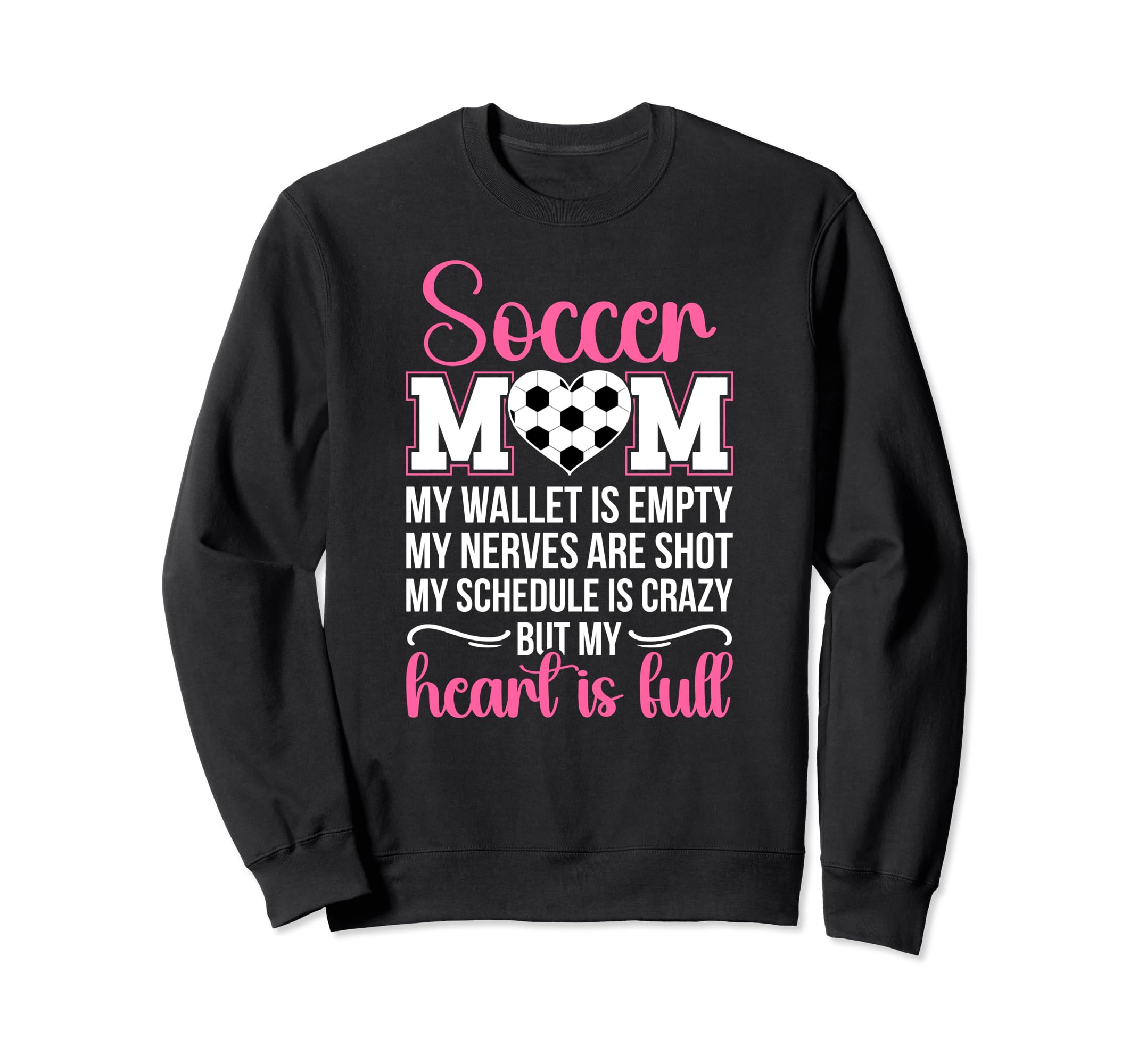 Soccer Mom Soccer Player Mama Proud Sweatshirt - Unique Graphic Unisex - T-Shirt, Sweatshirt, Hoodie