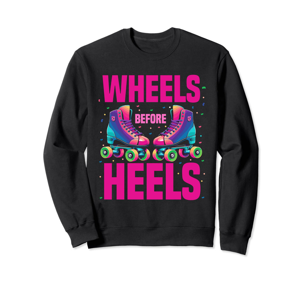 Summer 70S 80S Skates Wheels Sweatshirt - Streetwear Style Men Women - T-Shirt, Sweatshirt, Hoodie