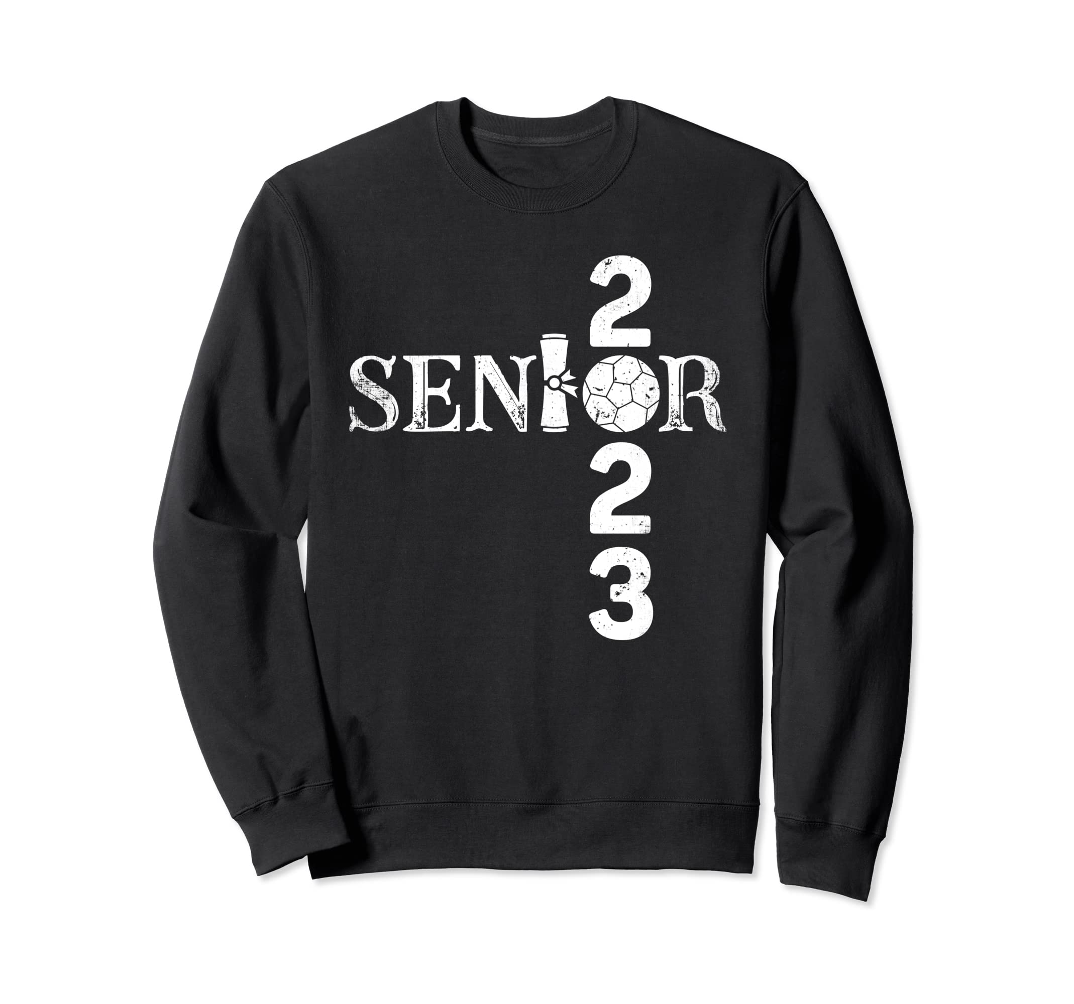 Senior 2023 Soccer Funny Class Sweatshirt - Fun Novelty Design Men Women - T-Shirt, Sweatshirt, Hoodie