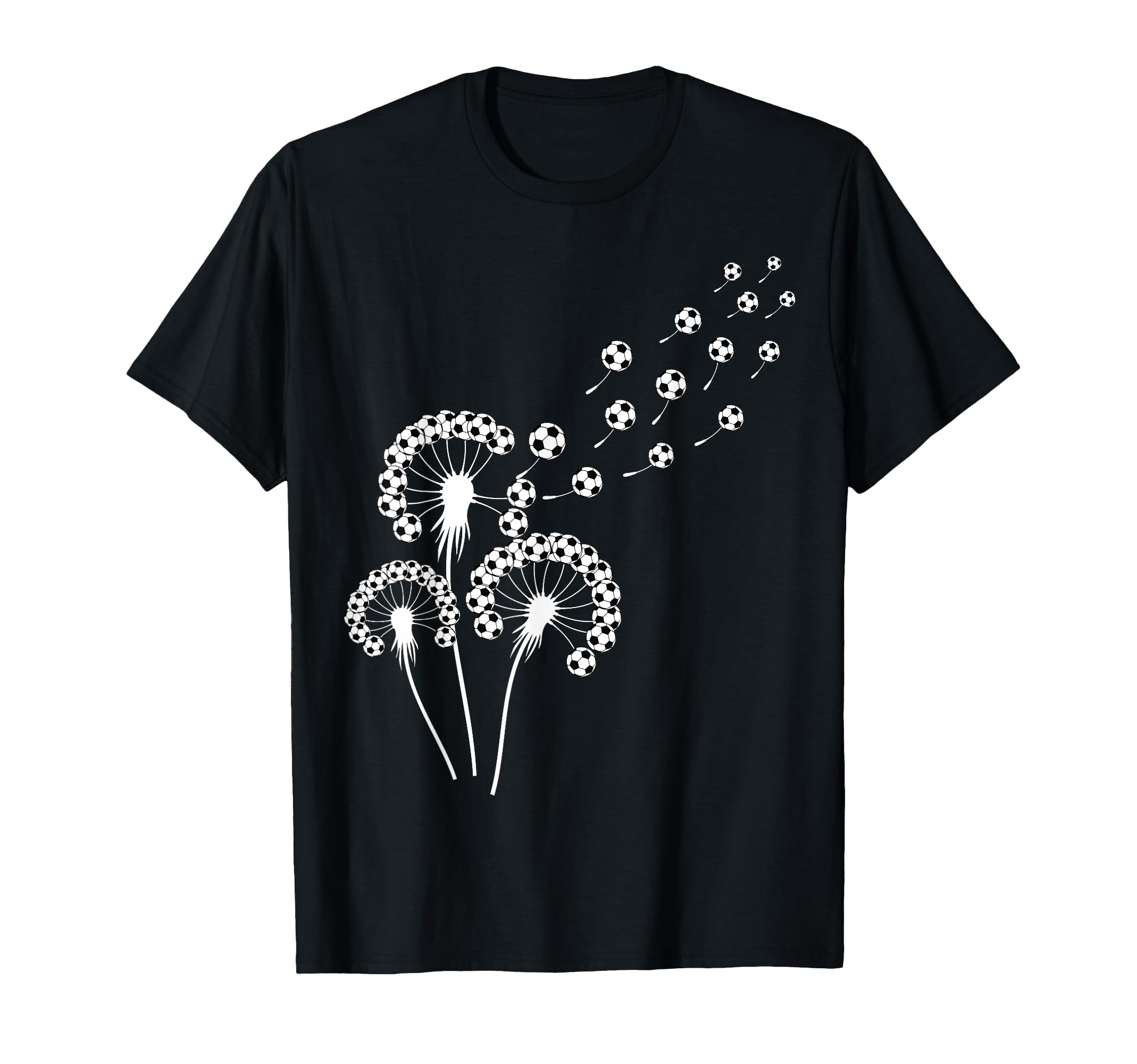 Dandelion Soccer Ball Stuff Soccer T-Shirt - Casual Everyday Wear Unisex - T-Shirt, Sweatshirt, Hoodie