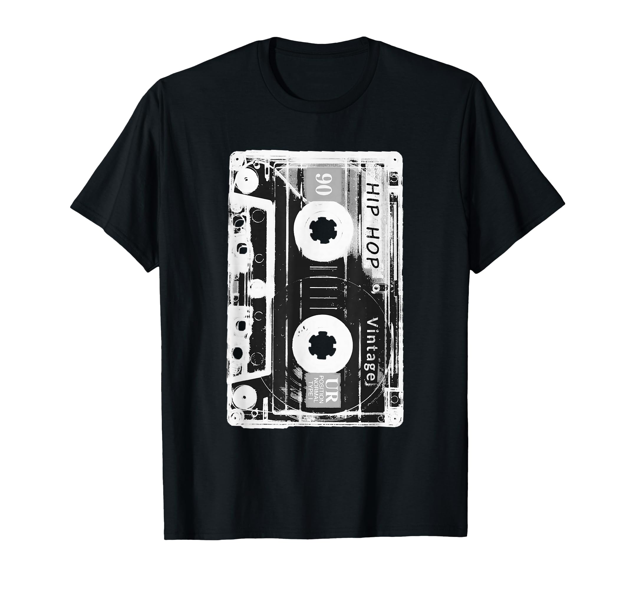 Cassette Tape Hip Hop Music 80S 90S T-Shirt - Novelty Apparel for Adults - T-Shirt, Sweatshirt, Hoodie