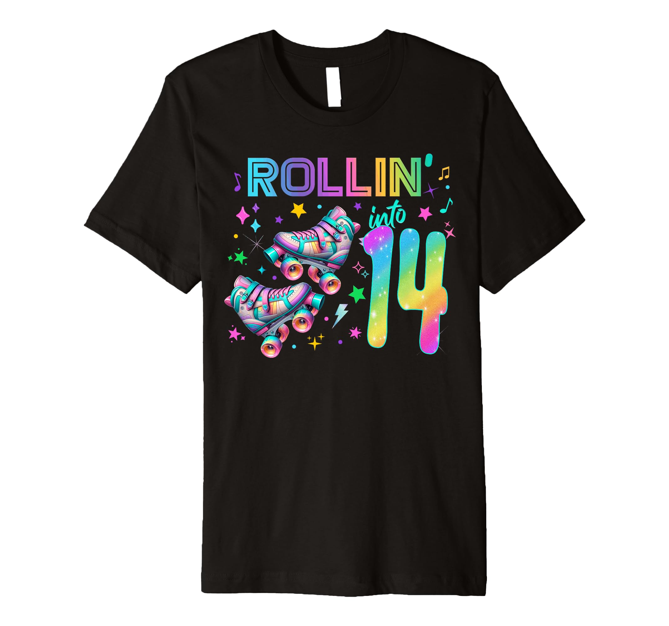 Roller Skates Birthday Outfit T-Shirt - Fun Novelty Design for Adults - T-Shirt, Sweatshirt, Hoodie