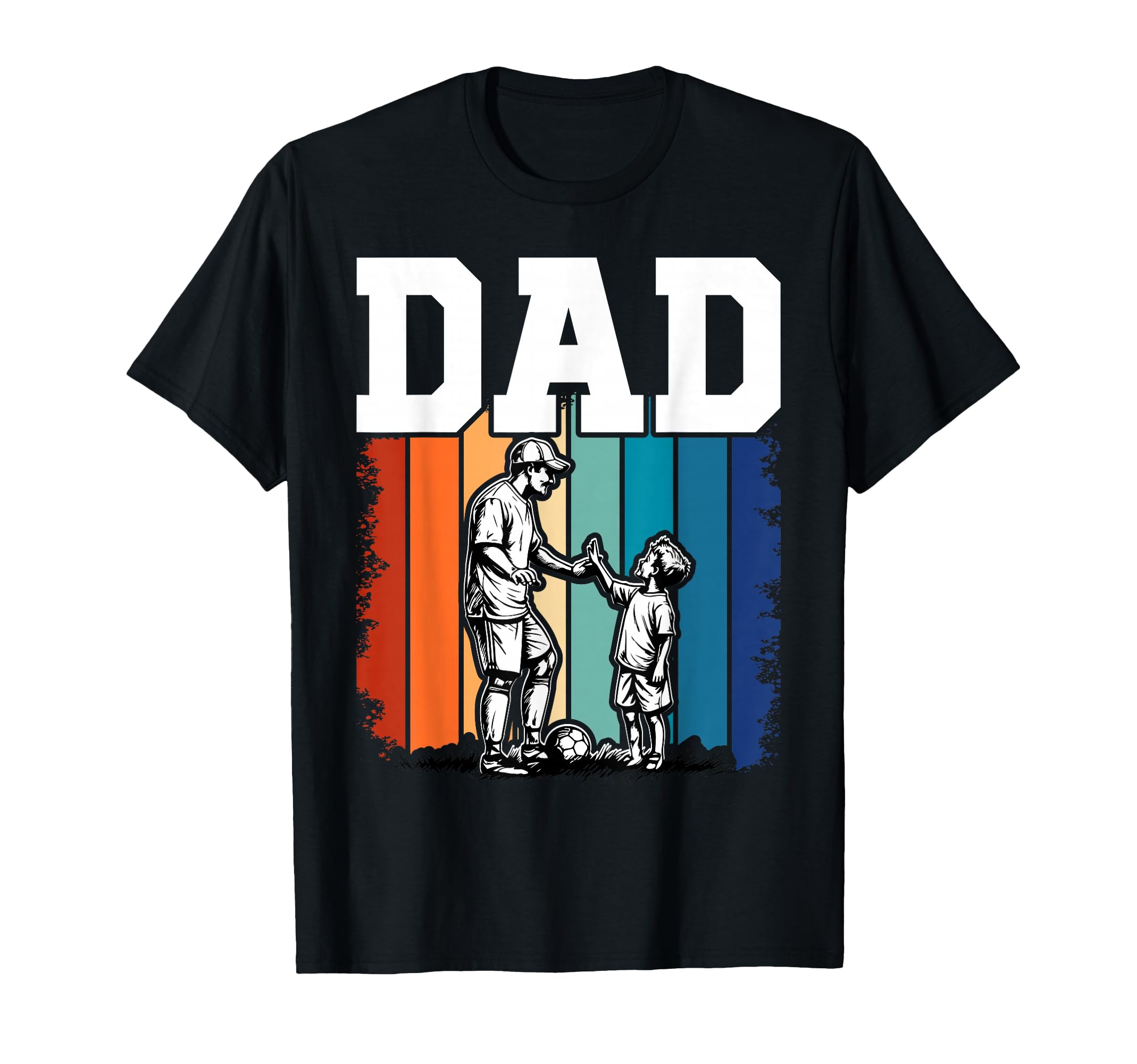 Soccer Dad Funny Fathers Day T-Shirt - Minimalist Print Unisex - T-Shirt, Sweatshirt, Hoodie