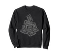 Mixtape 80S Blank Cassette Tape Sweatshirt - Minimalist Print Unisex - T-Shirt, Sweatshirt, Hoodie