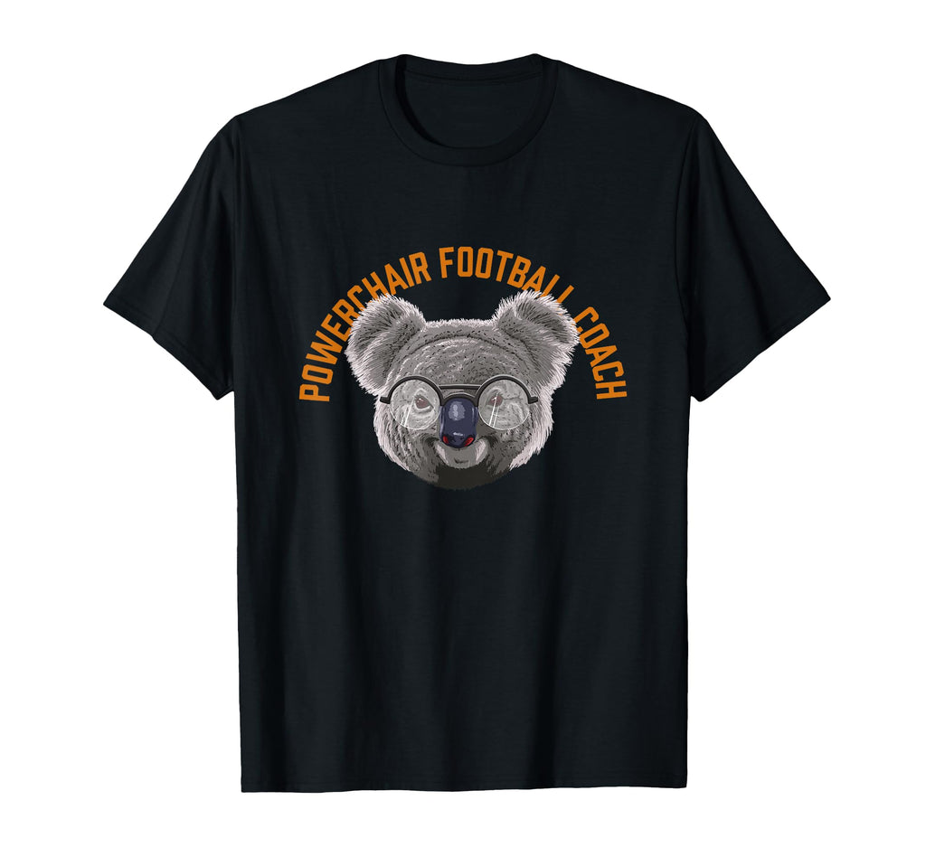 Koalified Powerchair Football Coach T-Shirt - Minimalist Print for Adults - T-Shirt, Sweatshirt, Hoodie