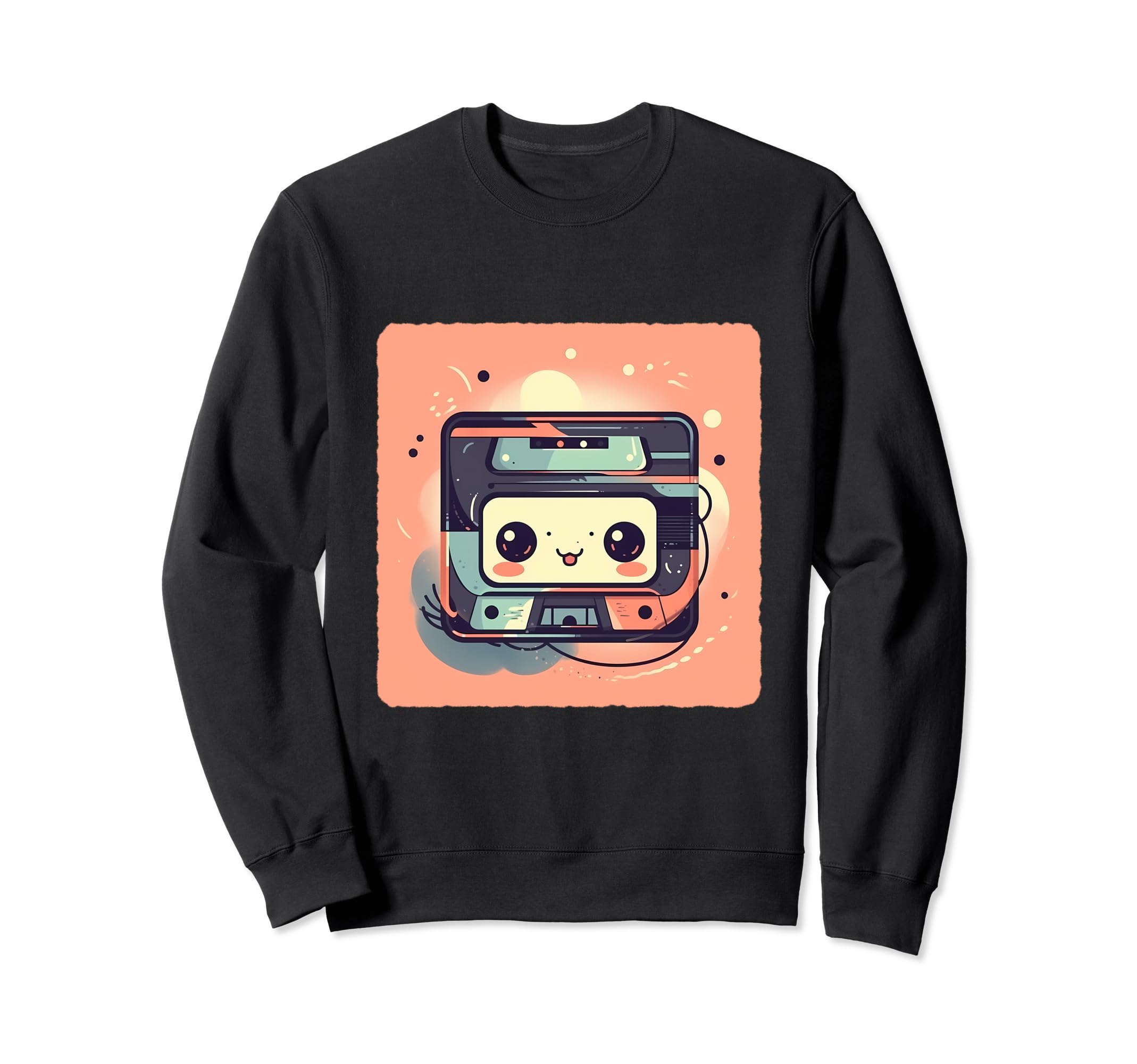 Cassette Tape Music Nostalgic Sweatshirt - Custom Art Print Unisex - T-Shirt, Sweatshirt, Hoodie