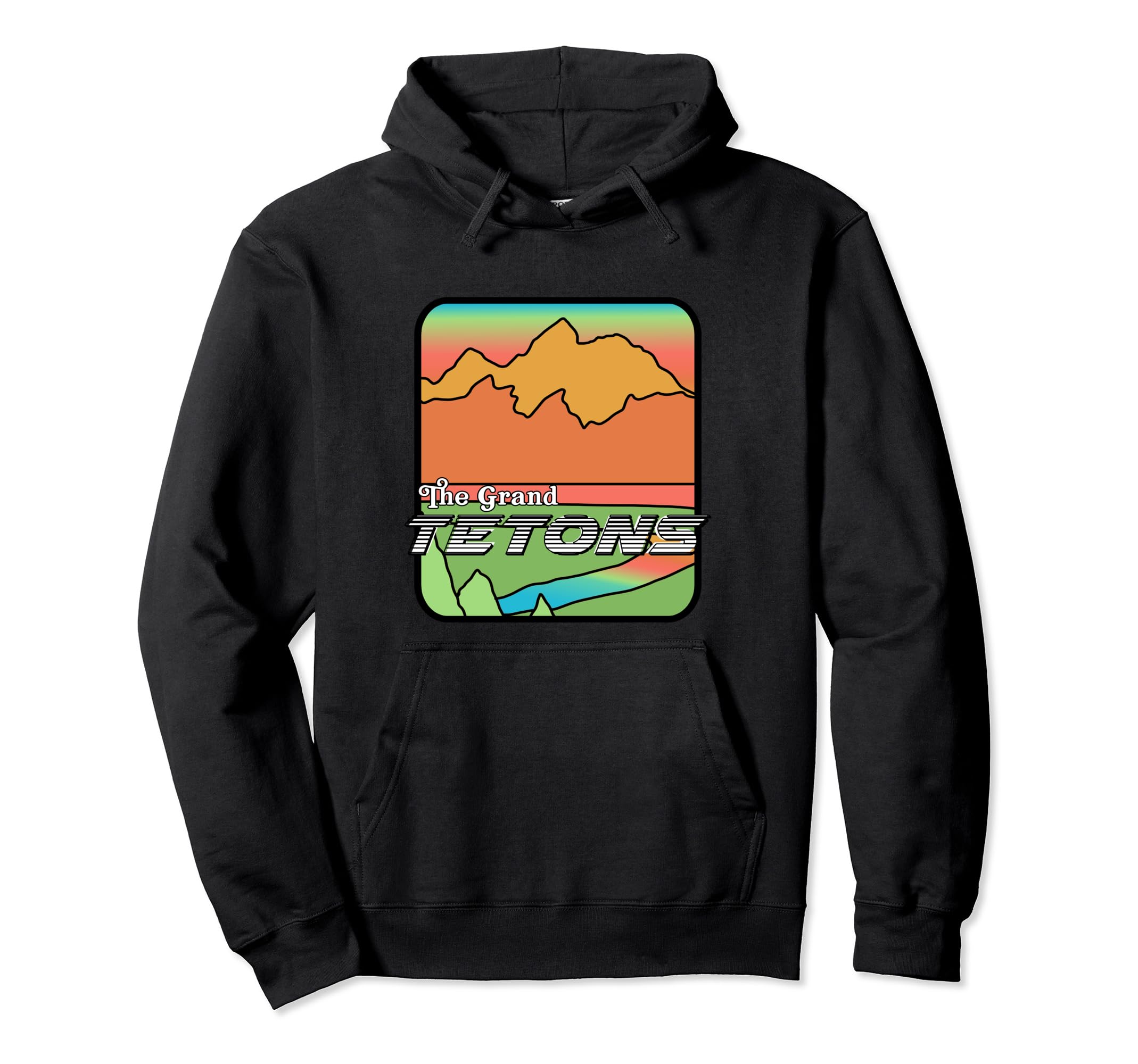 Grand Teton National Park Souvenir Hoodie - Aesthetic Graphic Unisex - T-Shirt, Sweatshirt, Hoodie