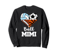 Ball Mimi Soccer Football Sweatshirt - Streetwear Style Men Women - T-Shirt, Sweatshirt, Hoodie