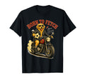 Golden Retriever Motorbike Love T-Shirt - Minimalist Print for Adults - T-Shirt, Sweatshirt, Hoodie