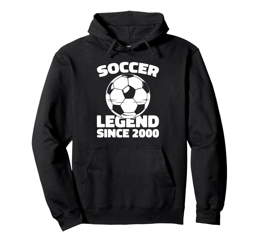 Born 2000 Soccer Player Sports Team Hoodie - Aesthetic Graphic Men Women - T-Shirt, Sweatshirt, Hoodie