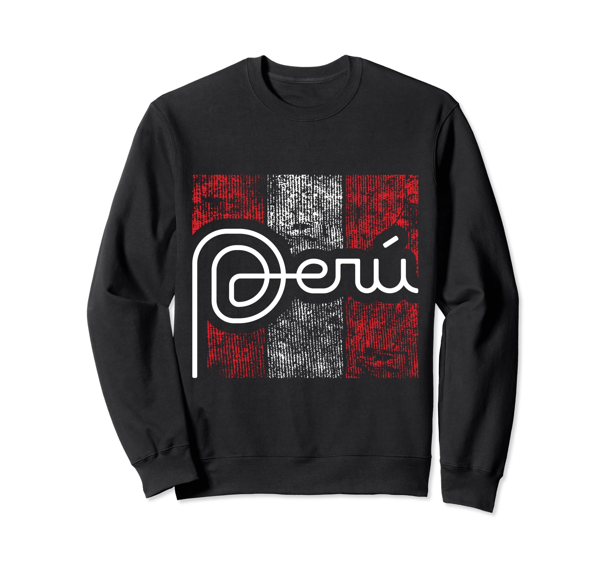 Peruvian Peru Flag Peru Soccer Per Sweatshirt - Novelty Apparel for Adults - T-Shirt, Sweatshirt, Hoodie