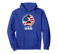 American Flag Soccer Mom Soccer Hoodie - Streetwear Style Men Women - T-Shirt, Sweatshirt, Hoodie