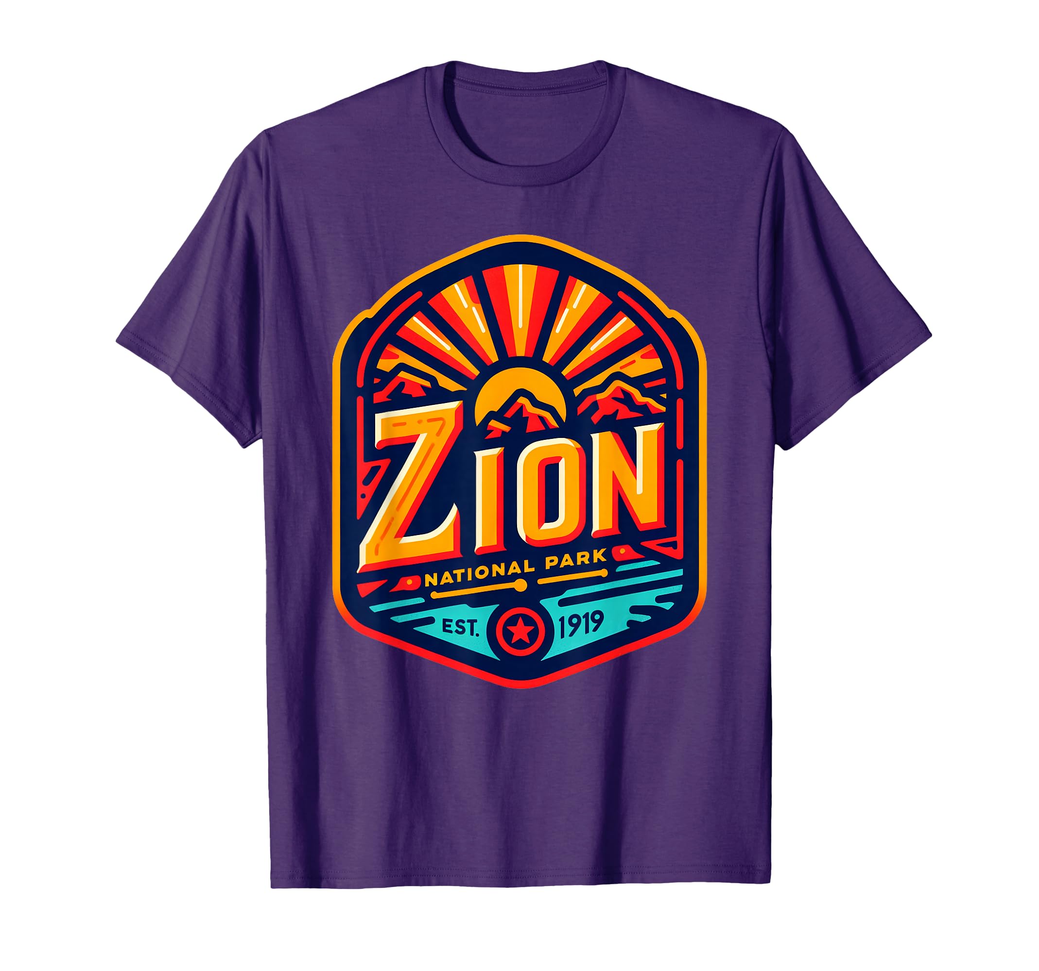 Zion National Park T-Shirt - Fun Novelty Design Unisex - T-Shirt, Sweatshirt, Hoodie