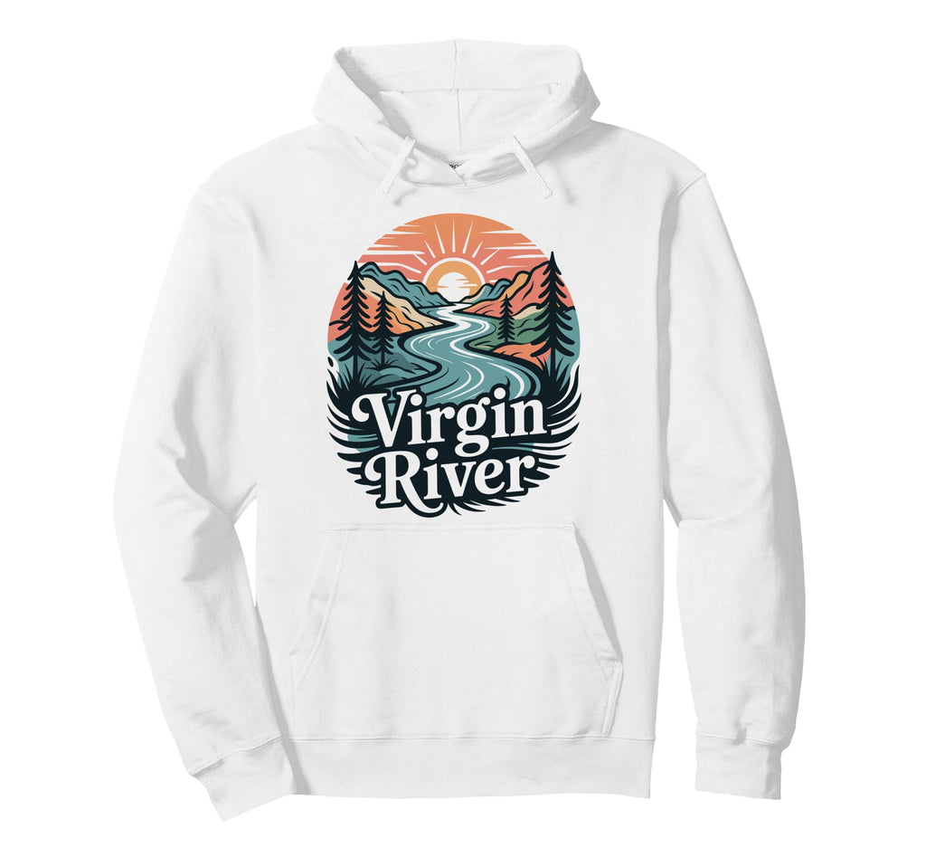 Virgin River Minimalist River Virgin Hoodie - Unique Graphic Unisex - T-Shirt, Sweatshirt, Hoodie