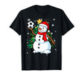 Goalkeeper Soccer Snowman T-Shirt - Novelty Apparel Men Women - T-Shirt, Sweatshirt, Hoodie