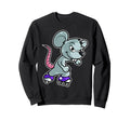 Mouse Rat Roller Skate Sweatshirt - Unique Graphic Men Women - T-Shirt, Sweatshirt, Hoodie
