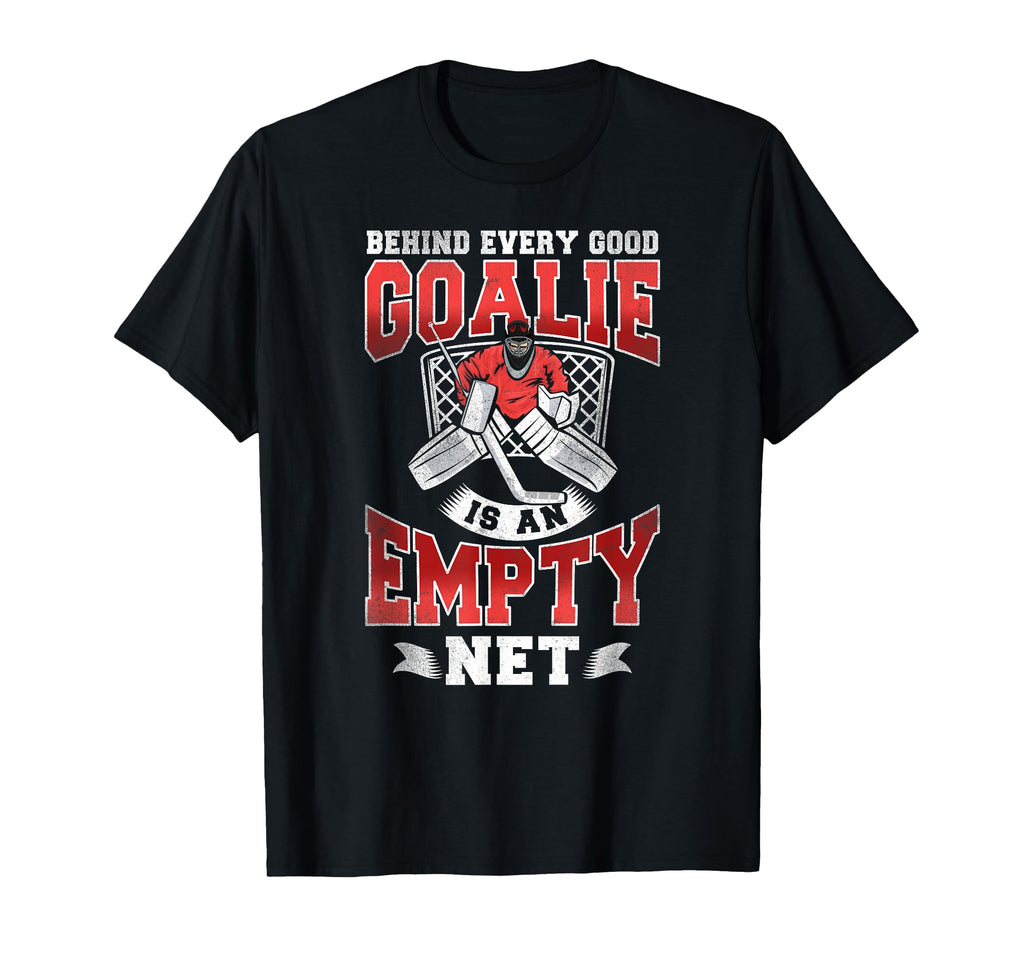 Ice Hockey Goalie Goalkeeper T-Shirt - Minimalist Print Men Women - T-Shirt, Sweatshirt, Hoodie