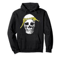 Hiphop Skull Yellow Do Rag Bandana Hoodie - Casual Everyday Wear Unisex - T-Shirt, Sweatshirt, Hoodie
