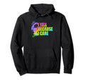 Funny Soccer Fan I Yell Because I Care Hoodie - Novelty Apparel for Adults - T-Shirt, Sweatshirt, Hoodie