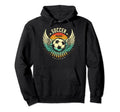 Soccer Papa Family Matching Dad Fathers Hoodie - Graphic Print Men Women - T-Shirt, Sweatshirt, Hoodie