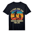 Mens Father And Son Soccer T-Shirt - Casual Everyday Wear for Adults - T-Shirt, Sweatshirt, Hoodie