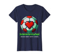 Soccer Heart Beats Strong Mens Fan T-Shirt - Minimalist Print Men Women - T-Shirt, Sweatshirt, Hoodie
