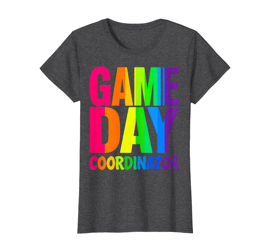 Game Day Coordinator Soccer Mom T-Shirt - Casual Everyday Wear for Adults - T-Shirt, Sweatshirt, Hoodie
