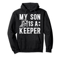 Ice Hockey Keeper Dad Hockey Goalie Hoodie - Casual Everyday Wear Unisex - T-Shirt, Sweatshirt, Hoodie