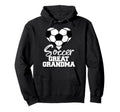 Soccer Great Grandma Heart Funny Hoodie - Aesthetic Graphic for Adults - T-Shirt, Sweatshirt, Hoodie