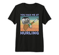 Hurling Helmet Athletic Goalkeeper T-Shirt - Novelty Apparel for Adults - T-Shirt, Sweatshirt, Hoodie