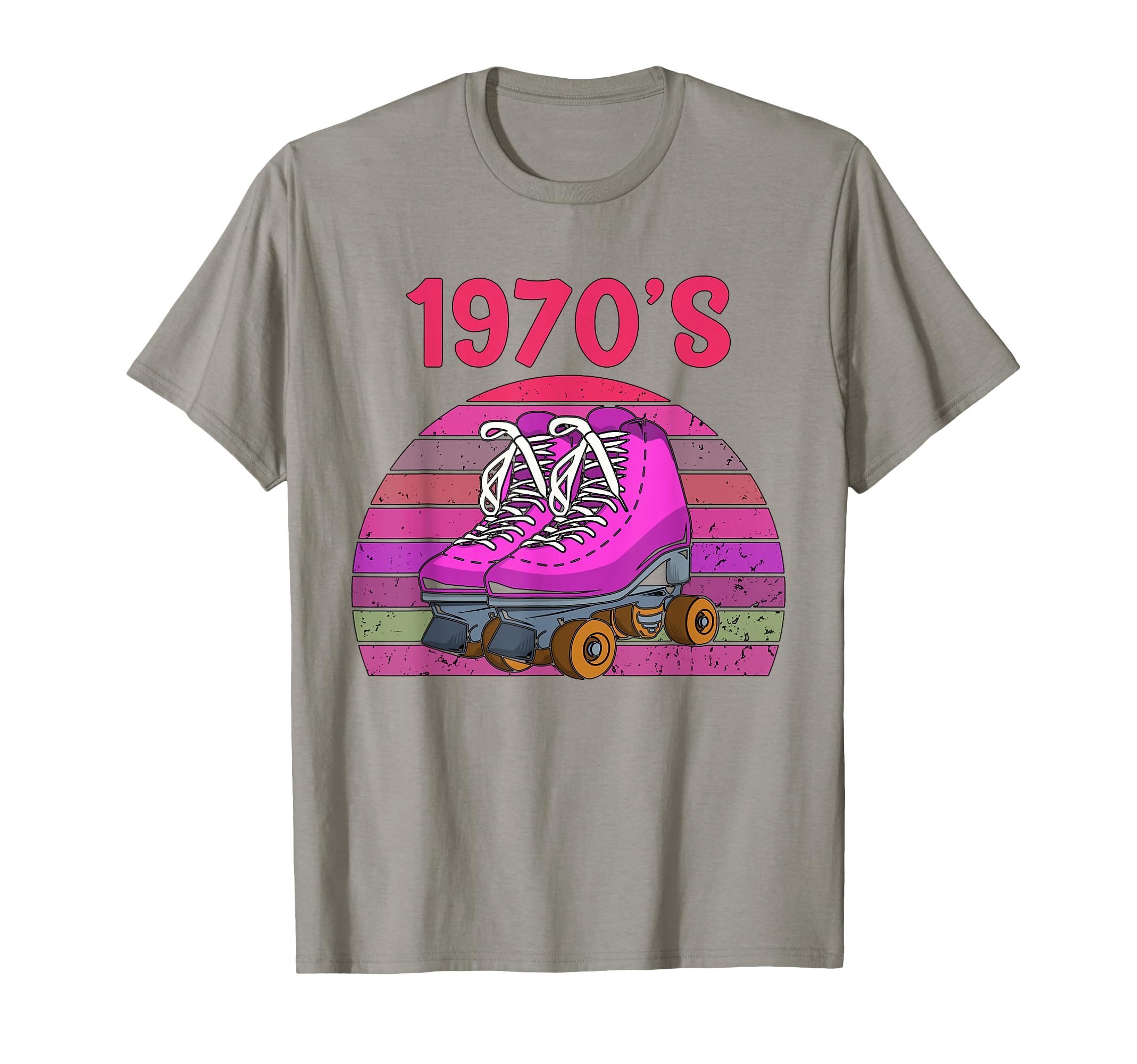 70S Roller Skating Skate Roller T-Shirt - Graphic Print for Adults - T-Shirt, Sweatshirt, Hoodie