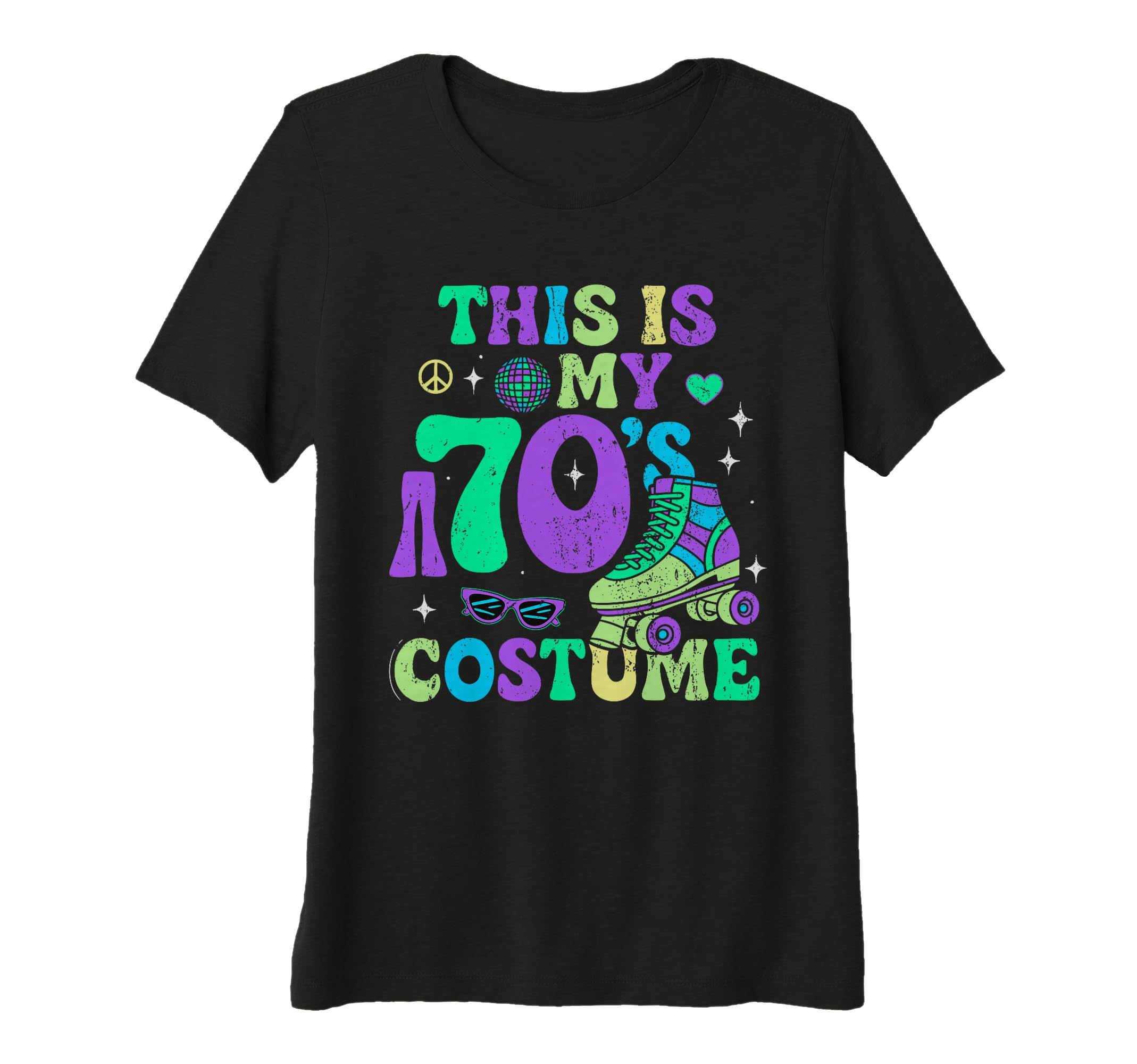 Womens Roller Skates This Is My 70S T-Shirt - Graphic Print Men Women - T-Shirt, Sweatshirt, Hoodie