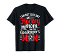 Im Hockey Goalkeeper Mom Ice Hockey T-Shirt - Minimalist Print Unisex - T-Shirt, Sweatshirt, Hoodie