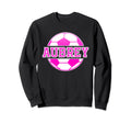 Aubrey Name Soccer Play Football Sweatshirt - Minimalist Print for Adults - T-Shirt, Sweatshirt, Hoodie