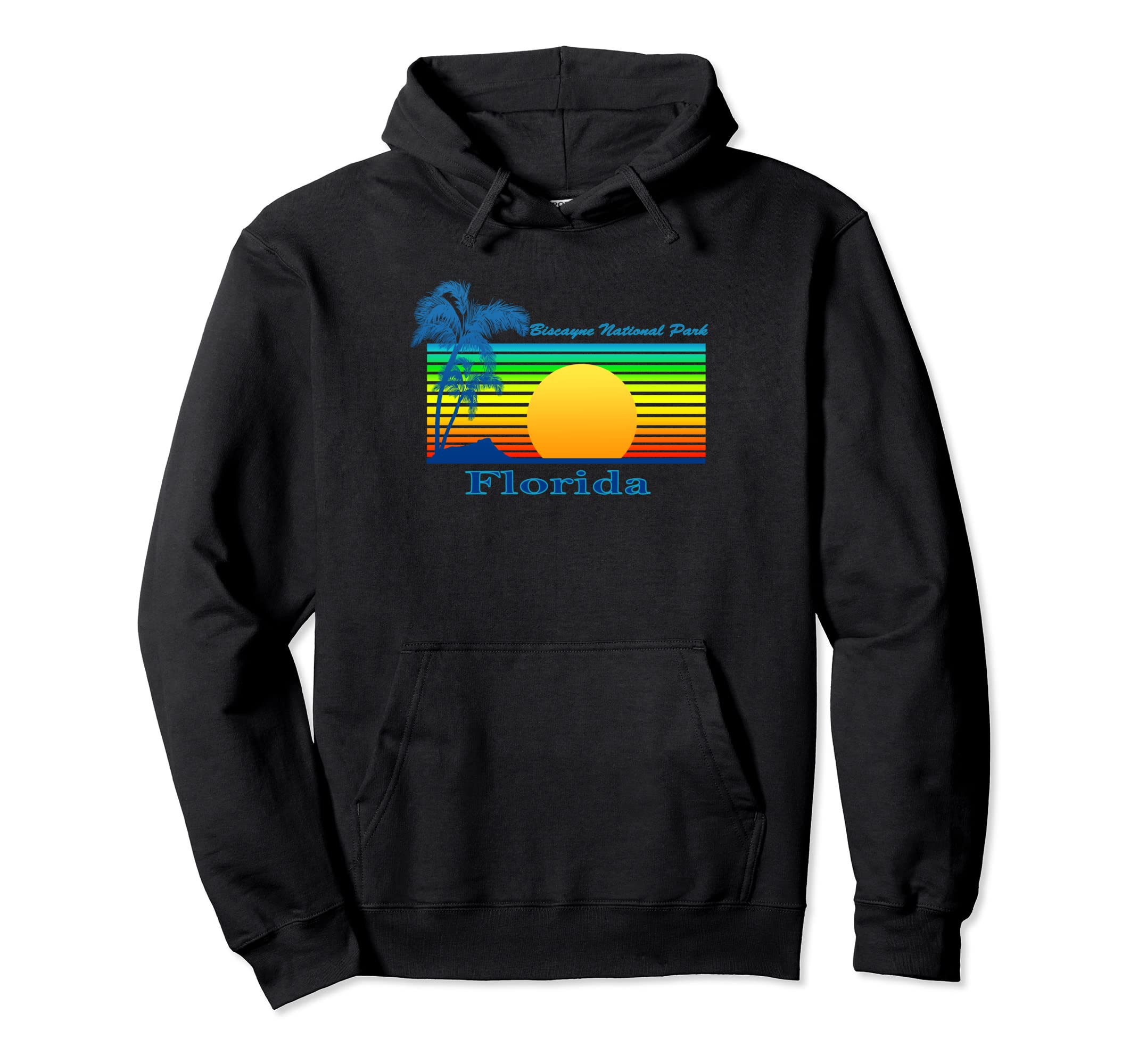 Biscayne National Park Florida Tropical Hoodie - Trendy Graphic Men Women - T-Shirt, Sweatshirt, Hoodie