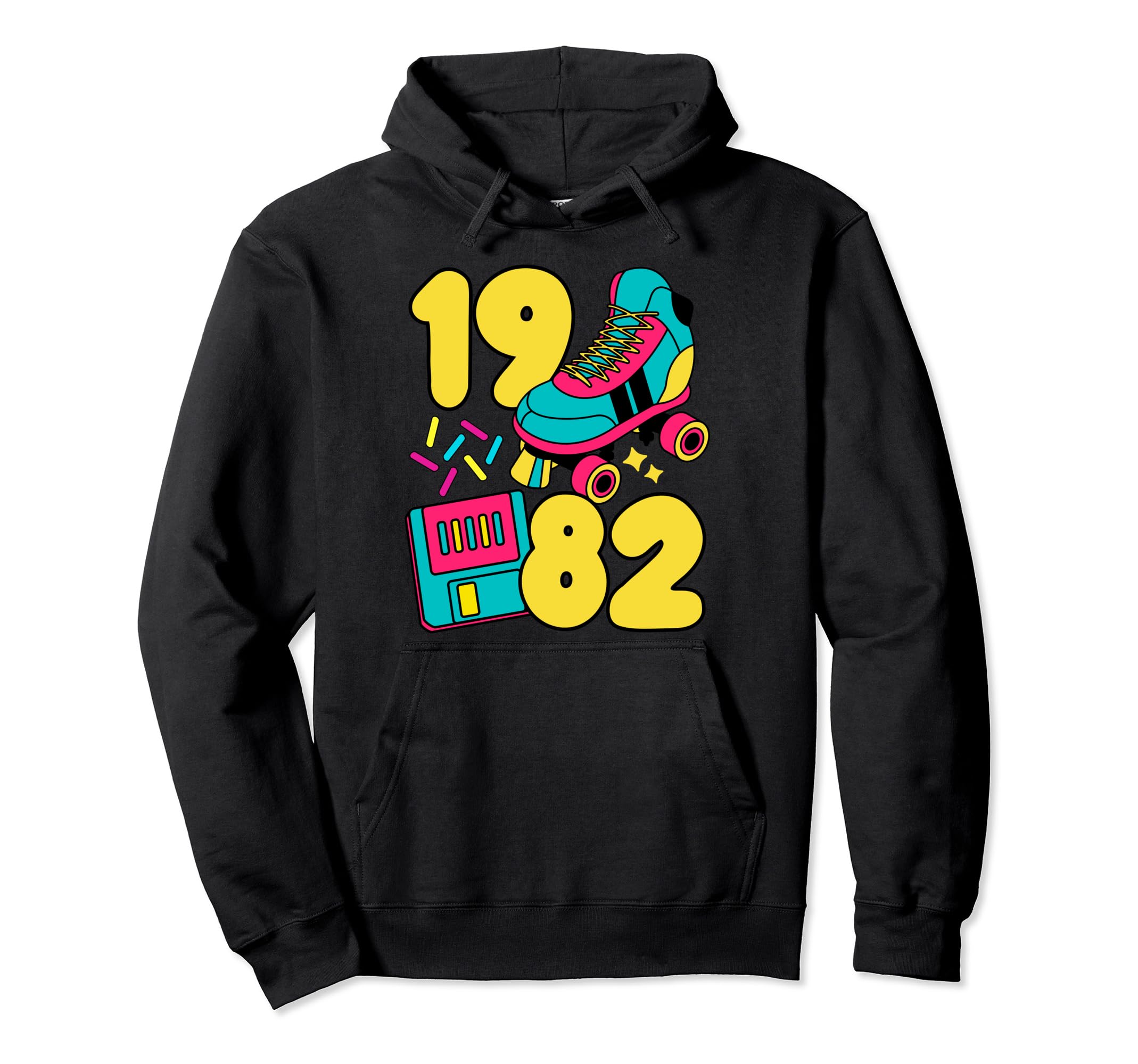 1982 Lo Tec Good Times 80S Candy Roller Skate Hoodie - Graphic Print Unisex - T-Shirt, Sweatshirt, Hoodie