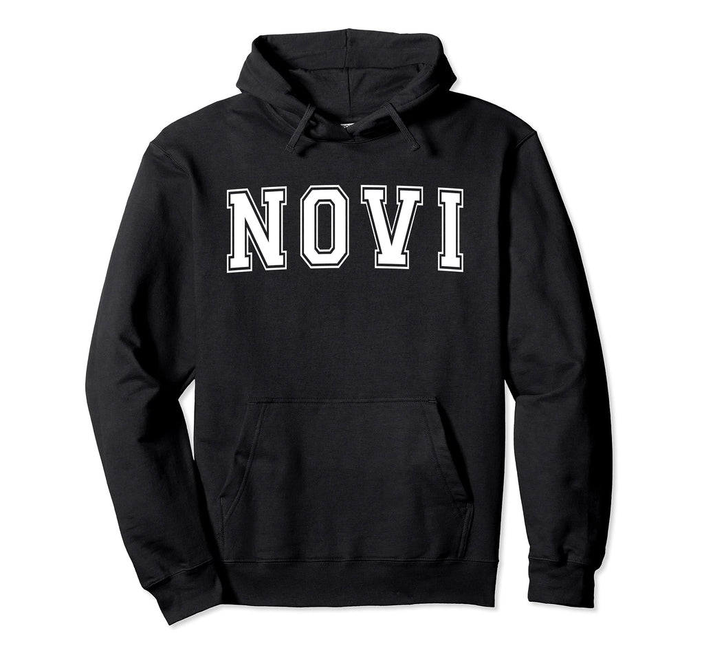 Novi Mi Michigan Usa Sports Varsity Hoodie - Graphic Print for Adults - T-Shirt, Sweatshirt, Hoodie