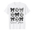 Soccer Mom Funny Coquette Bow Soccer Mom T-Shirt - Trendy Graphic Men Women - T-Shirt, Sweatshirt, Hoodie