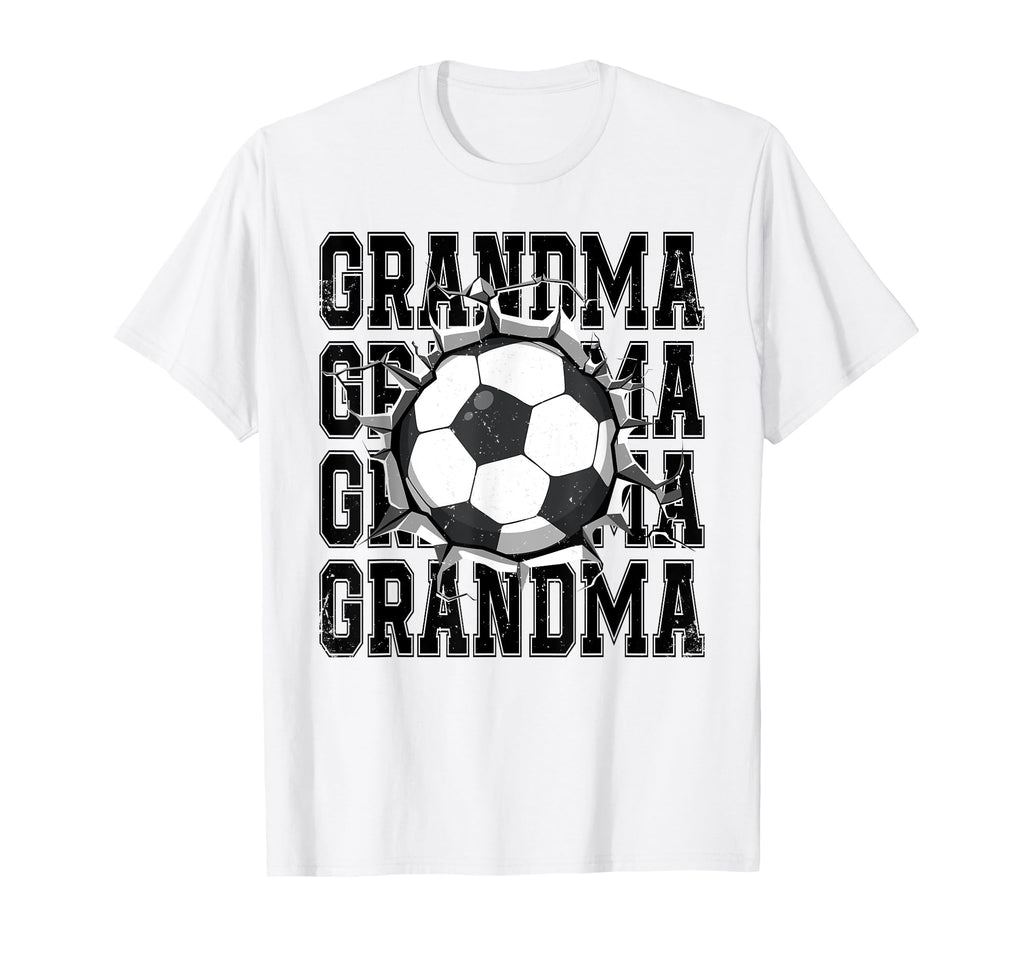 Soccer Grandma Cracked Wall Family T-Shirt - Minimalist Print for Adults - T-Shirt, Sweatshirt, Hoodie