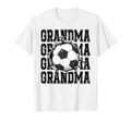 Soccer Grandma Cracked Wall Family T-Shirt - Minimalist Print for Adults - T-Shirt, Sweatshirt, Hoodie