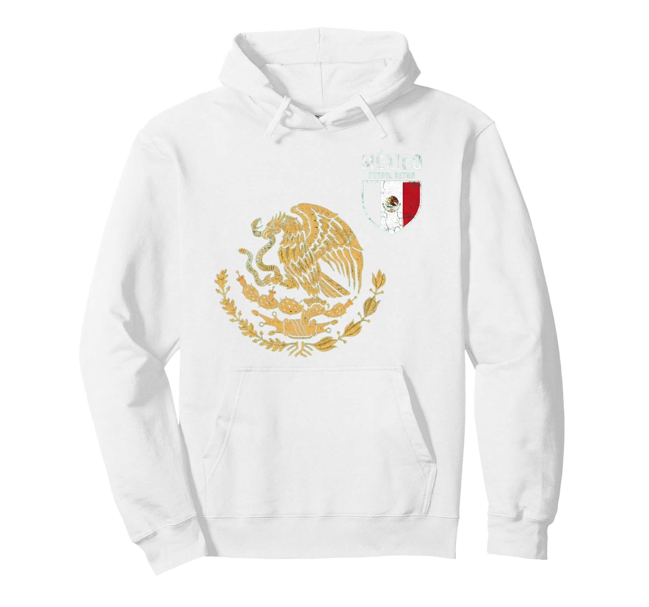 Mexico Flag Mexican Hispanic Pride Hoodie - Aesthetic Graphic Men Women - T-Shirt, Sweatshirt, Hoodie