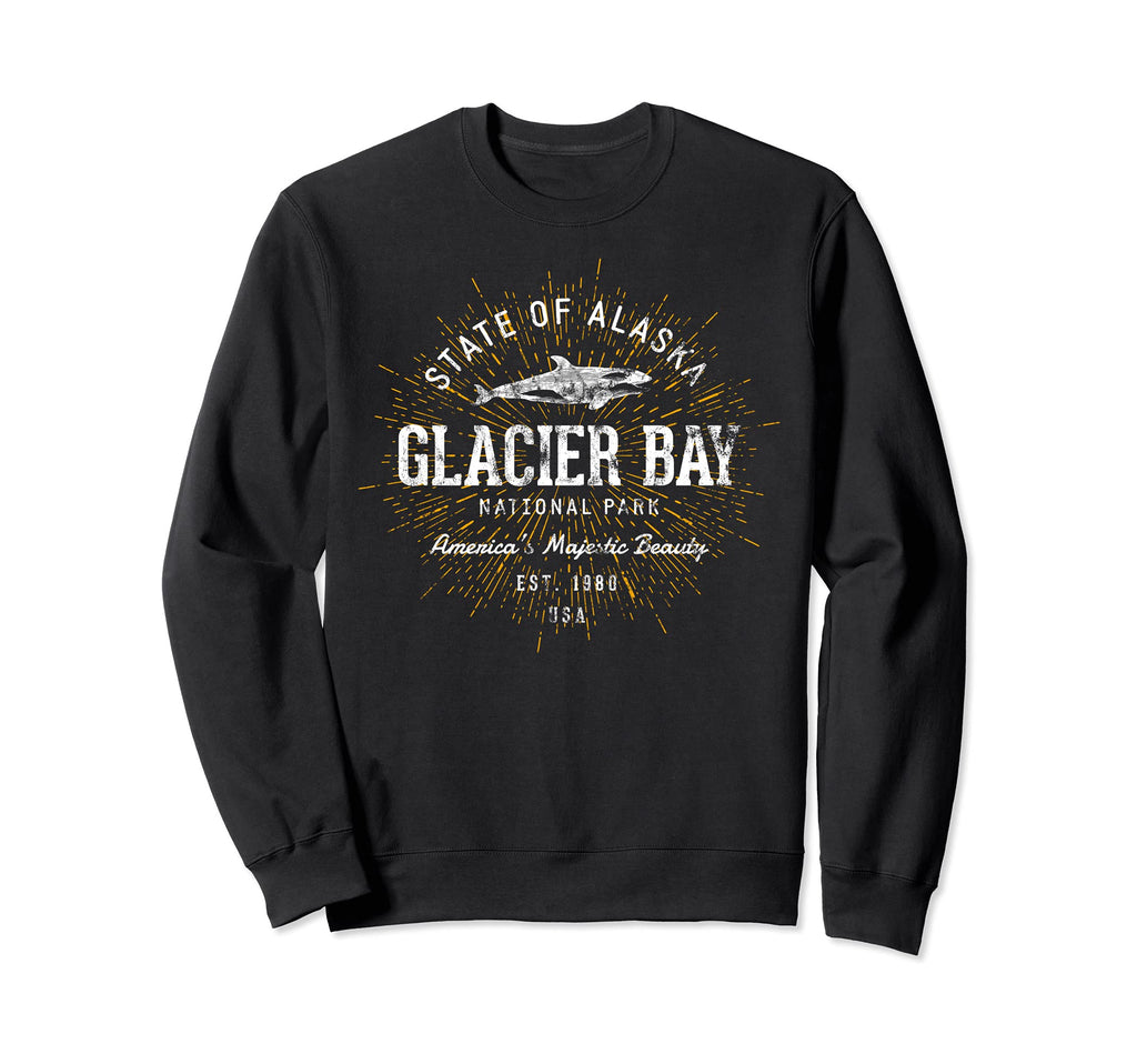 Glacier Bay Glacier Bay National Park Sweatshirt - Aesthetic Graphic Unisex - T-Shirt, Sweatshirt, Hoodie
