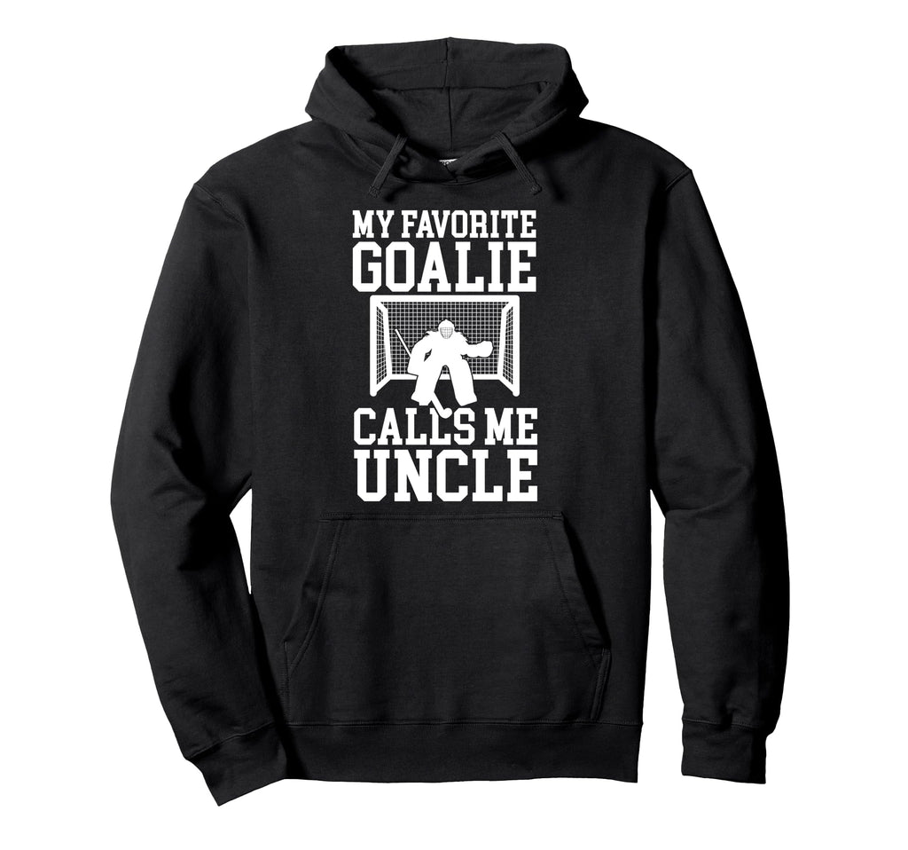 Field Hockey Goalie Uncle Field Hockey Hoodie - Trendy Graphic Men Women - T-Shirt, Sweatshirt, Hoodie
