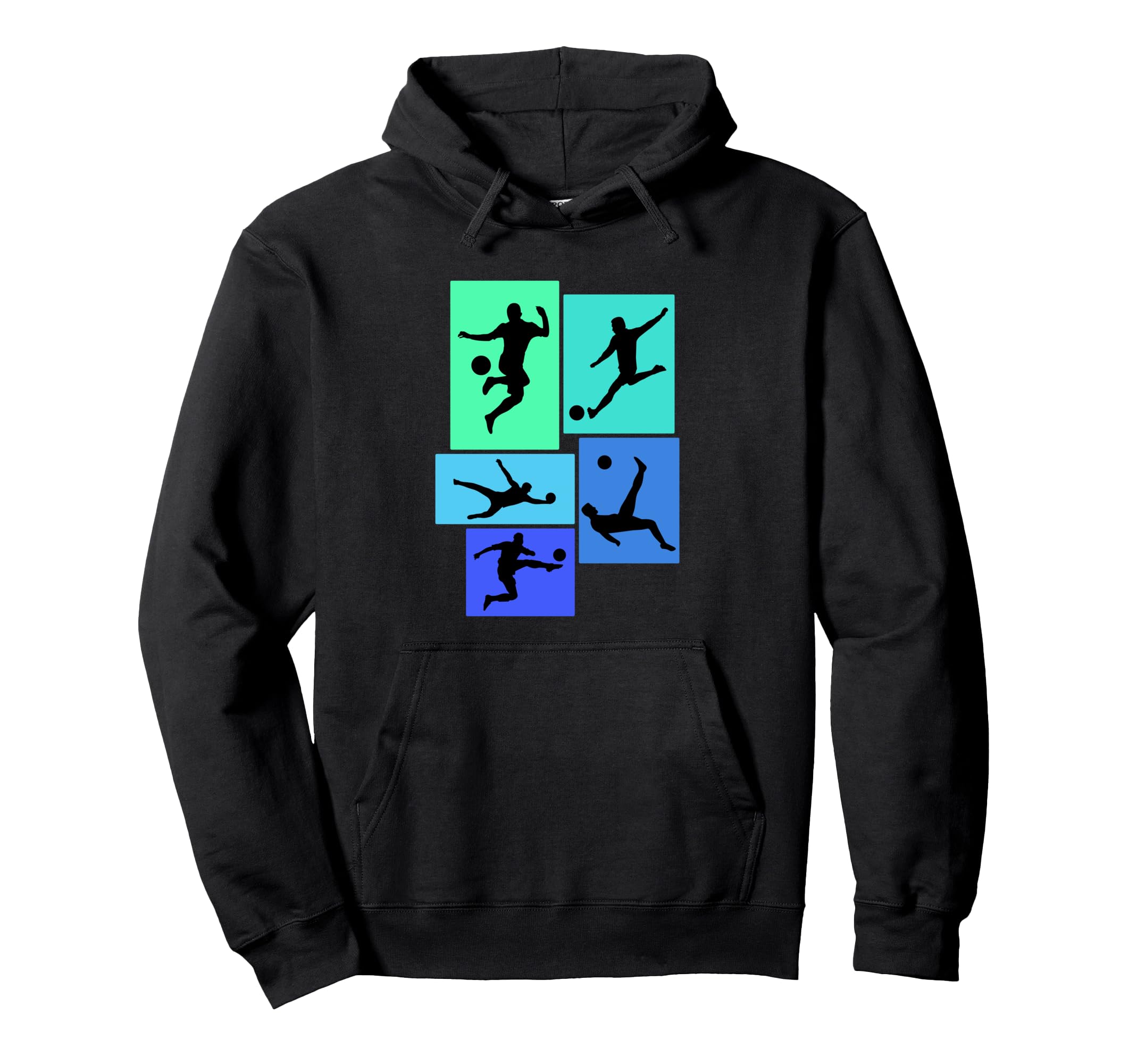 Soccer Lover Fan Coach Team Player Hoodie - Graphic Print for Adults - T-Shirt, Sweatshirt, Hoodie